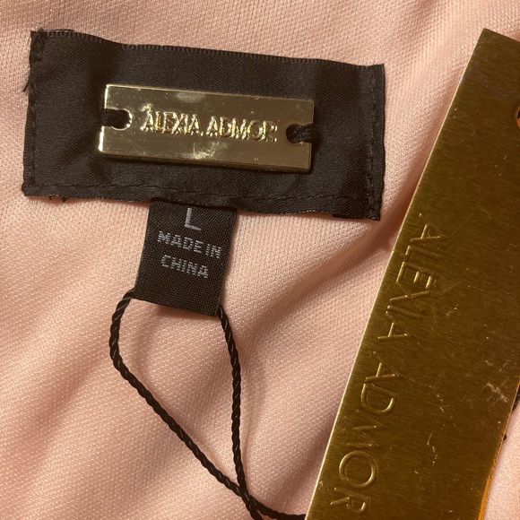 Alexia Admor Naomi Surplice Neck Sheath Dress NWT - Picture 6 of 11